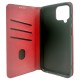 LEATHER FLIP COVER WITH INTERNAL POCKET AND CARD HOLDER FOR SAMSUNG M33 RED. LEATHER FLIP COVER WITH INTERNAL POCKET AND CARD HOLDER FOR SAMSUNG M33 RED.